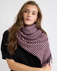 Houndstooth Boyfriend Scarf