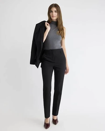 Slim-Leg High-Rise Pant