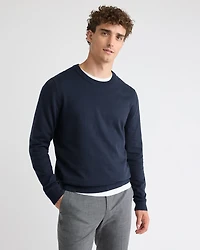 Long-Sleeve Crew-Neck Sweater