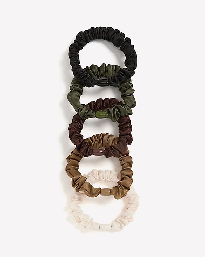 Small Satin Scrunchies