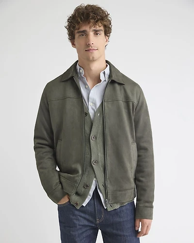 Faux Suede Milkman Jacket