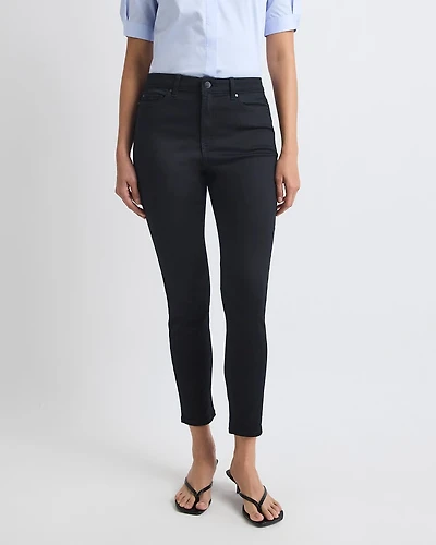 Jegging Natalie Noir à Taille Haute