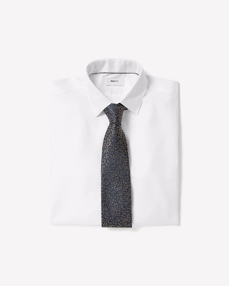 Regular-Fit Solid Supima (R) Twill Dress Shirt