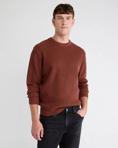 Cashmere-Blend Long-Sleeve Crew-Neck Sweater