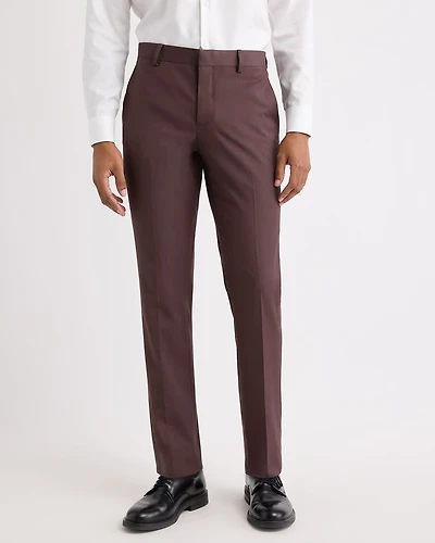 Slim-Fit Lavender Suit Pant