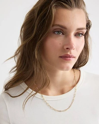 Paperclip Chain Necklace