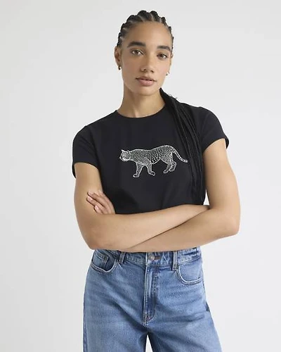 Organic Cotton Short-Sleeve Crew-Neck Tee