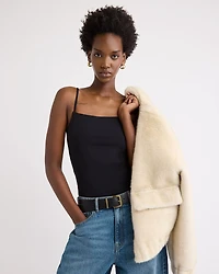 Scoop-Neck Bodycon Cami