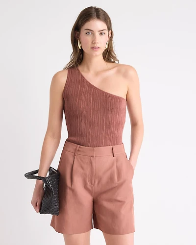 Camisole Moulante à Une Épaule