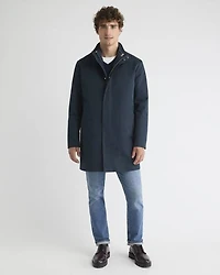 3-in-1 Mackintosh Coat with Funnel Neckline