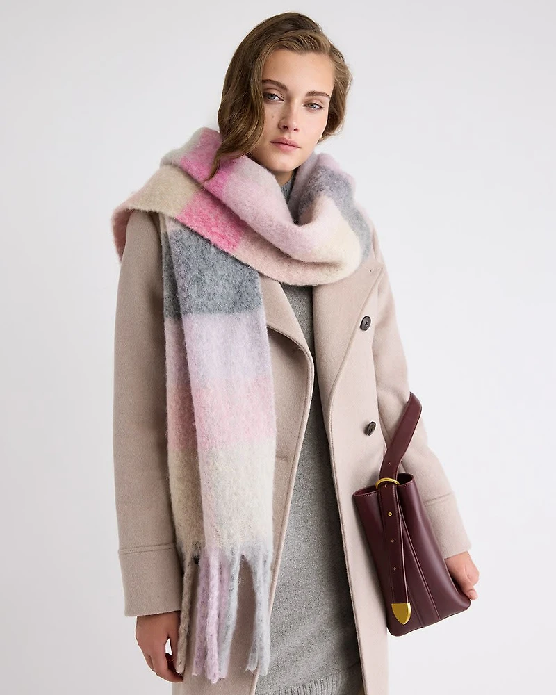 Grand Foulard à Carreaux