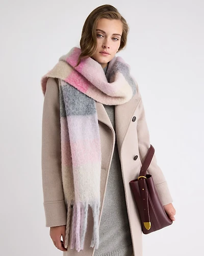 Grand Foulard à Carreaux