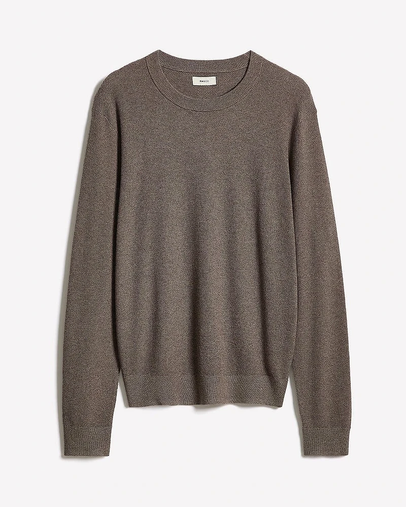 Long-Sleeve Crew-Neck Sweater