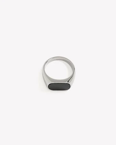 Signet Ring with Black Onyx