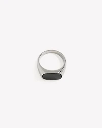 Signet Ring with Black Onyx
