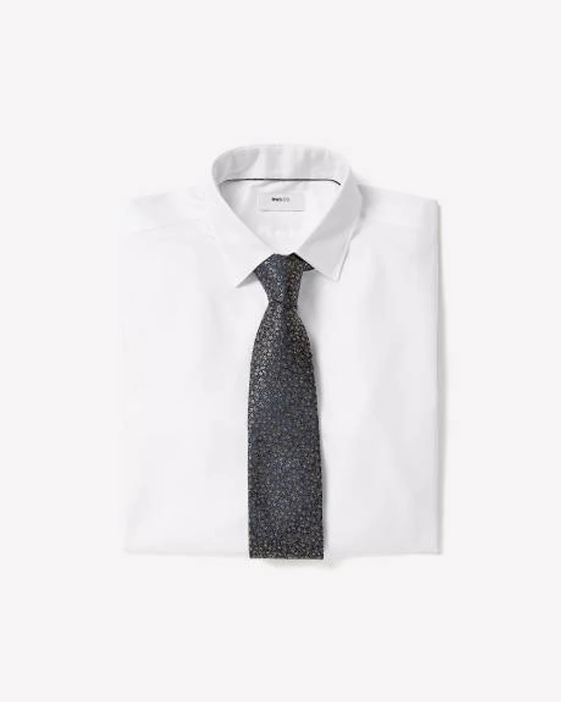 Regular-Fit Solid Supima (R) Twill Dress Shirt