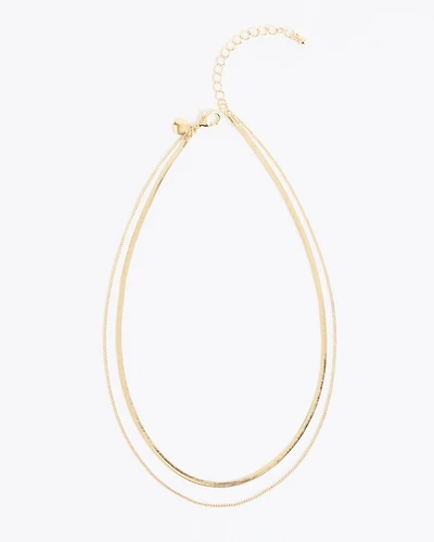 Double-Chain Necklace