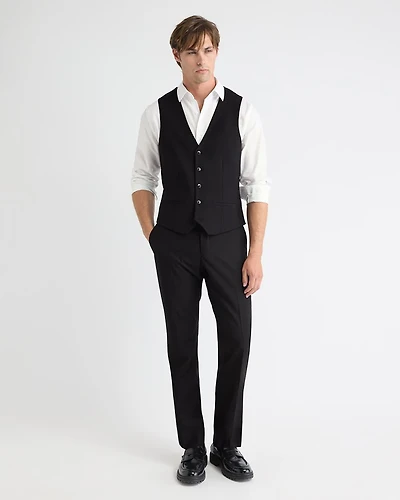 Wool-Blend Suiting Vest