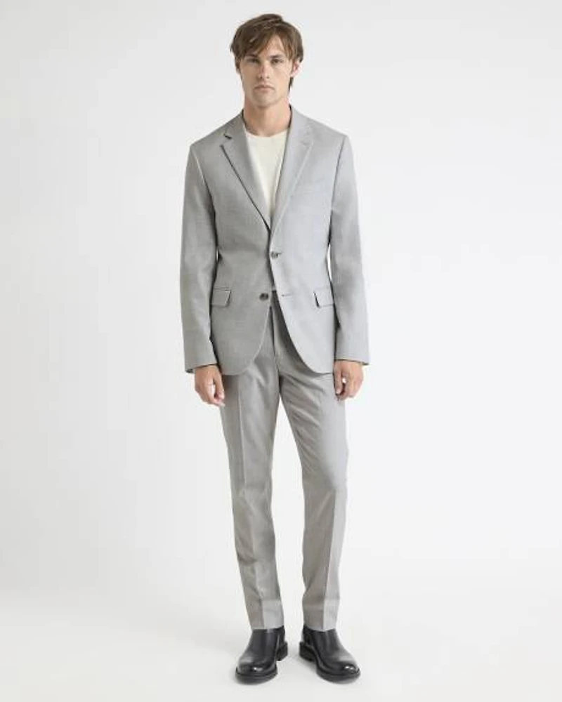 Essential Light Grey Suit Blazer