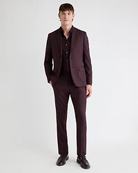 Slim-Fit Fig Suit Pant