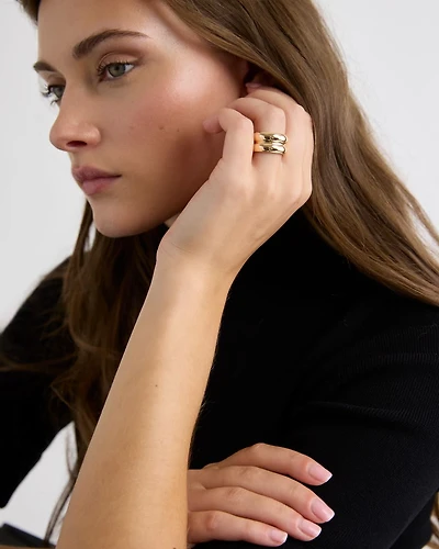 Double Dome Ring