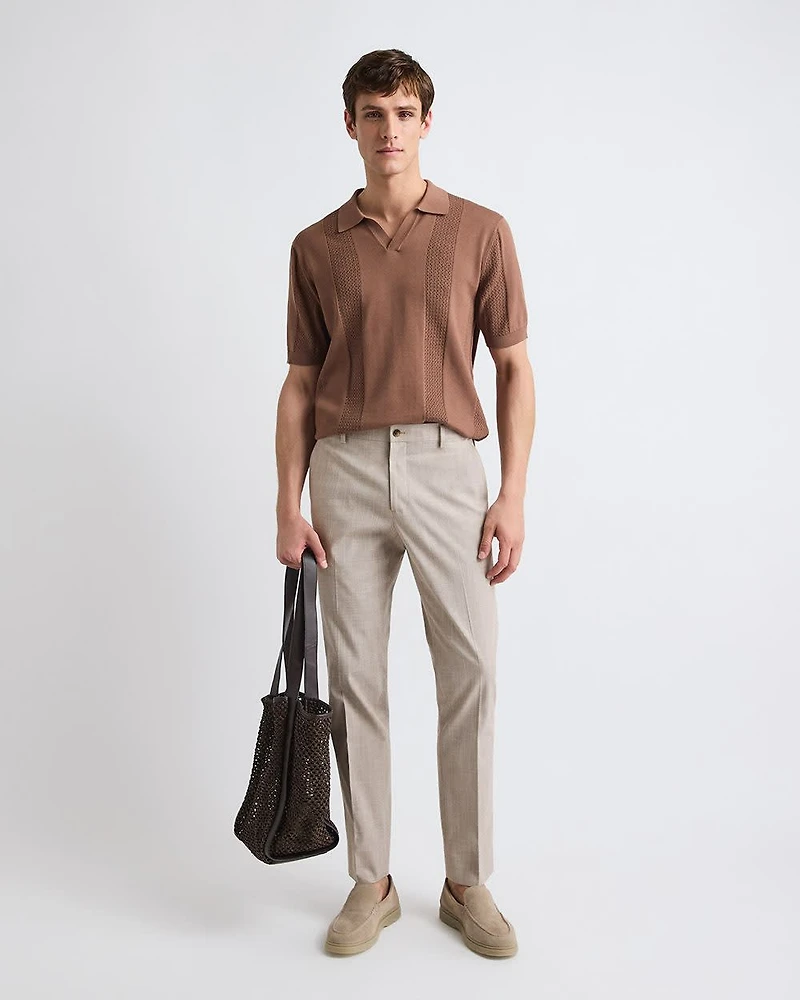 Slim-Fit Twill City Pant