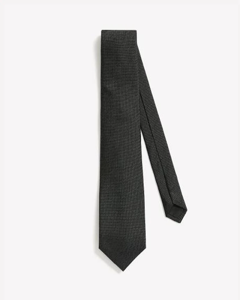 Charcoal Regular Textured Tie