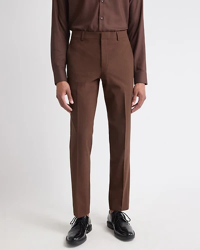 Slim-Fit Wool Suit Pant