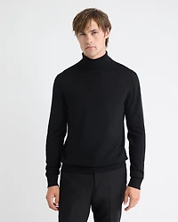 Merino Wool Turtleneck Sweater
