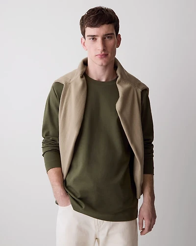 Long-Sleeve Crew-Neck Tee