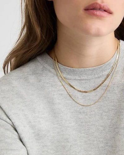 Double-Snake-Chain Necklace