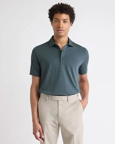 Short-Sleeve Supima (R) Cotton Polo