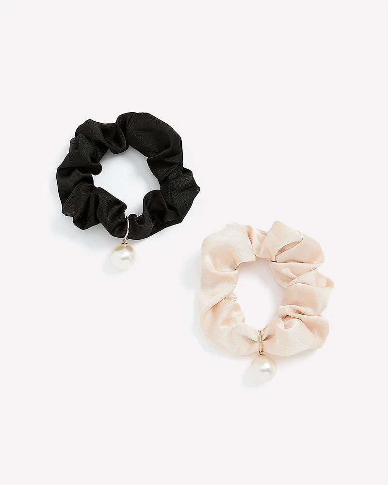 Scrunchies with Pearls
