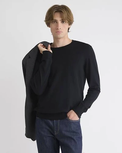 Long-Sleeve Crew-Neck Sweater
