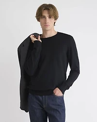 Long-Sleeve Crew-Neck Sweater