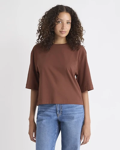 Loose Supima Cotton Tee