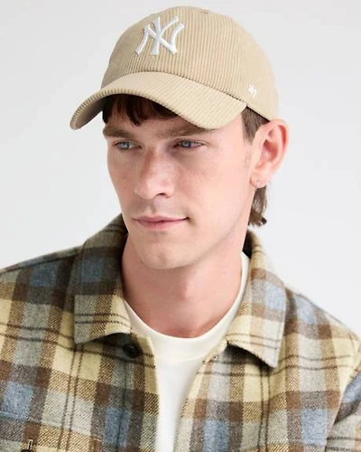 Casquette Kaki '47 Clean Up en Velours Côtelé