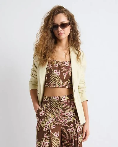 Floral Bustier Top