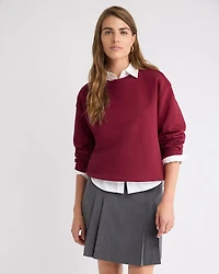 Long-Sleeve Crew-Neck French Terry Sweatshirt