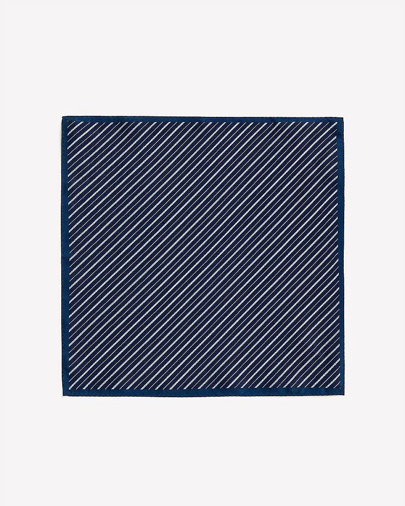 Reversible Handkerchief with Geometric Pattern