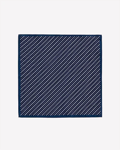 Reversible Handkerchief with Geometric Pattern