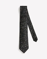 Regular Tie with Floral Pattern