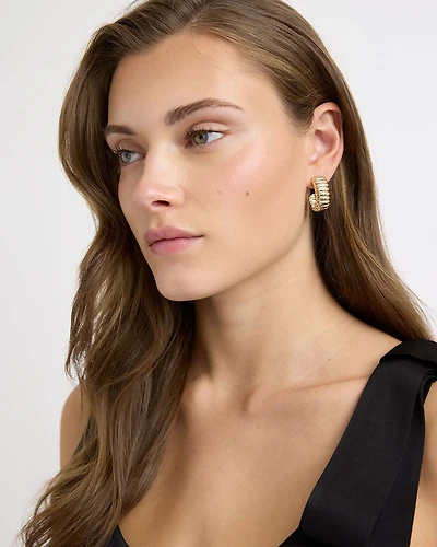 Ribbed Hoops