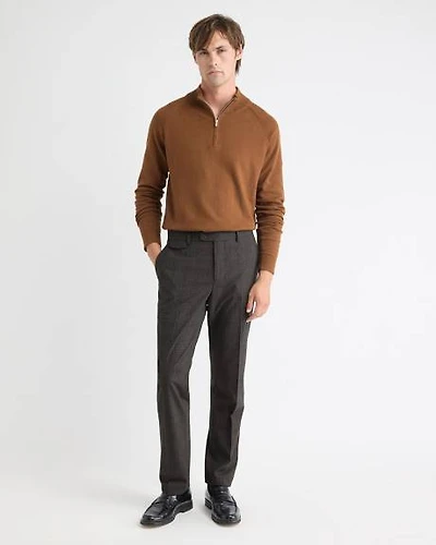 Slim-Fit Prince-of-Wales Pant