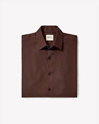 Chemise Habillée Style Tricot à Coupe Étroite