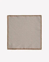 Reversible Handkerchief with Geometric Pattern