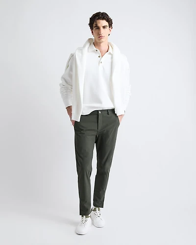 Super-Stretch Slim-Fit Leisure Pant