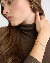 Golden Chain Bracelets