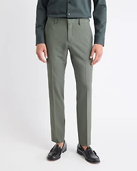 Slim-Fit Green Suit Pant