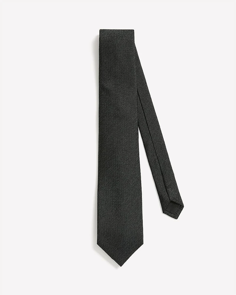 Charcoal Regular Textured Tie